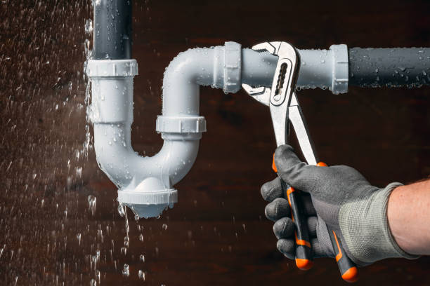 Professional Emergency Plumber technician working in Evans Mills, NY